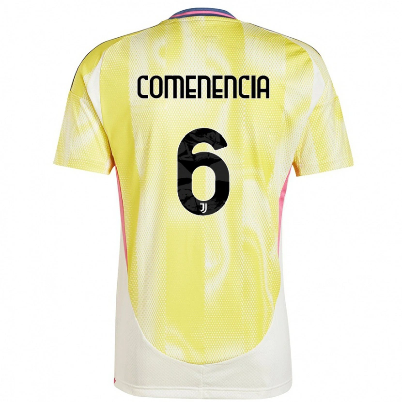 Danxen Enfant Maillot Livano Comenencia #6 Jaune Solaire Tenues Extérieur 2024/25 T-Shirt