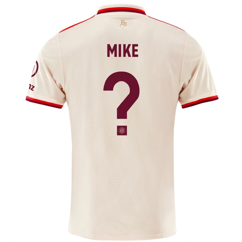 Danxen Enfant Maillot Wisdom Mike #0 Lin Troisieme 2024/25 T-Shirt