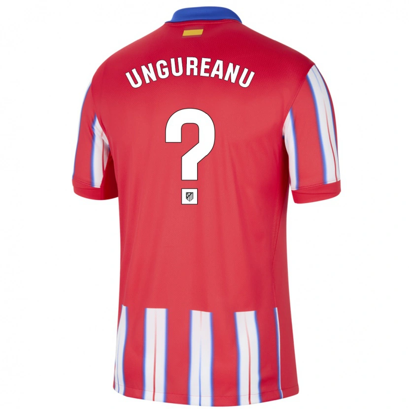 Danxen Homme Maillot Bogdan Ungureanu #0 Rouge Blanc Bleu Tenues Domicile 2024/25 T-Shirt