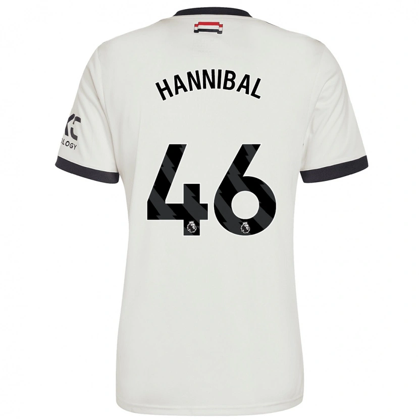 Danxen Homme Maillot Hannibal #46 Blanc Cassé Troisieme 2024/25 T-Shirt
