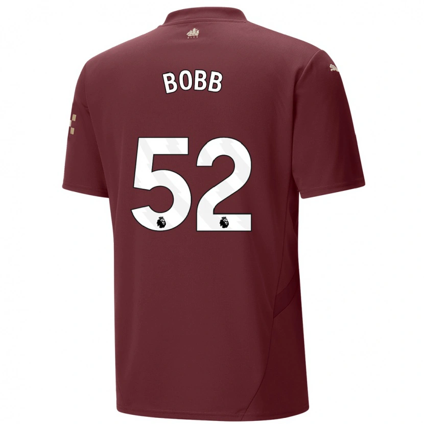 Danxen Homme Maillot Oscar Bobb #52 Marron Troisieme 2024/25 T-Shirt