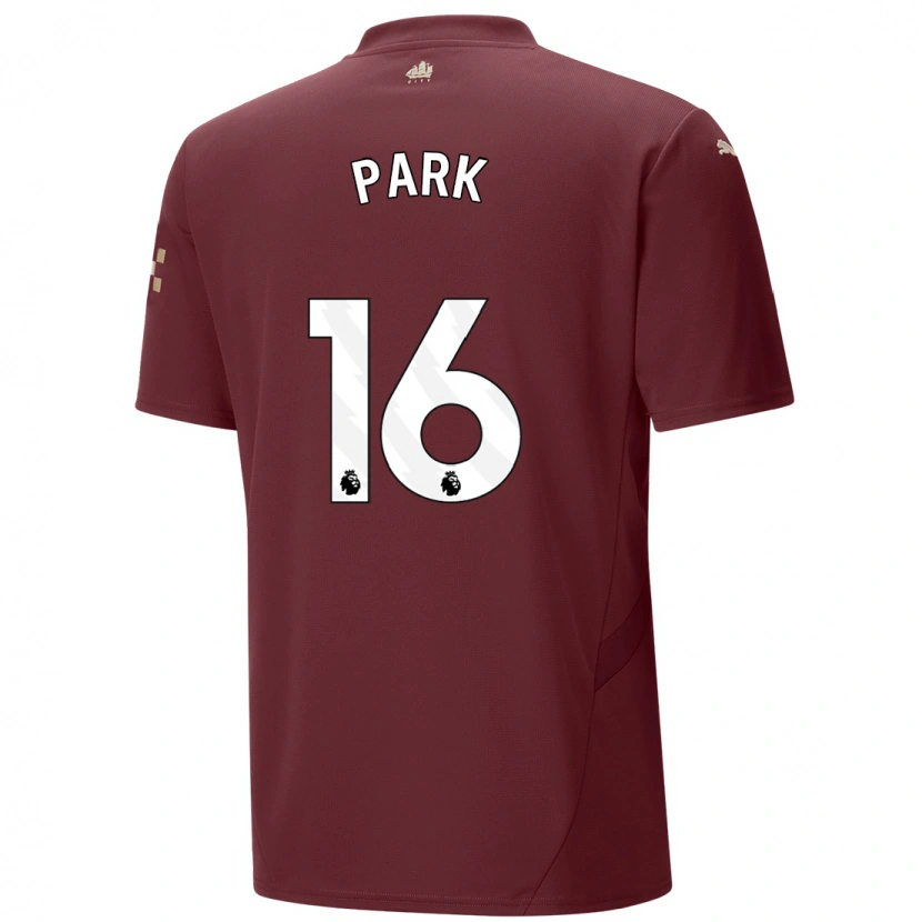 Danxen Homme Maillot Jess Park #16 Marron Troisieme 2024/25 T-Shirt