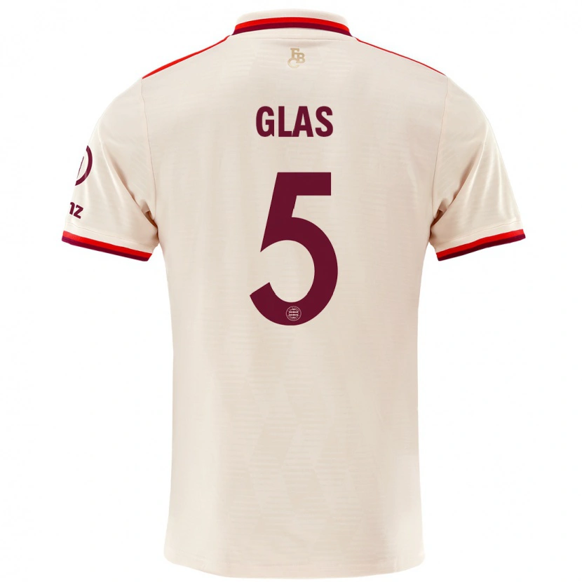 Danxen Homme Maillot Hanna Glas #5 Lin Troisieme 2024/25 T-Shirt