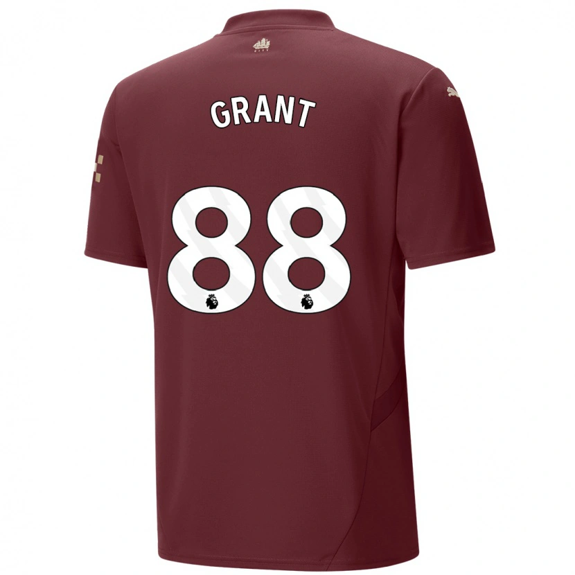 Danxen Femme Maillot True Grant #88 Marron Troisieme 2024/25 T-Shirt