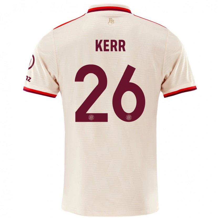 Danxen Femme Maillot Samantha Kerr #26 Lin Troisieme 2024/25 T-Shirt