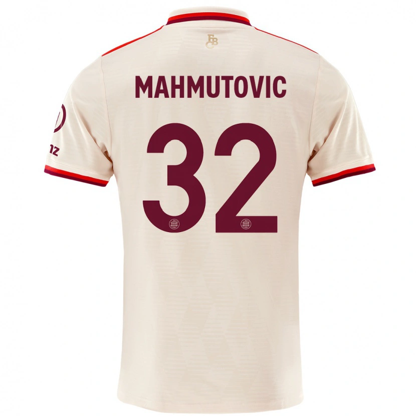 Danxen Femme Maillot Ena Mahmutovic #32 Lin Troisieme 2024/25 T-Shirt