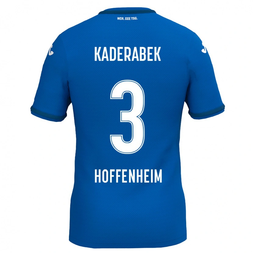 Danxen Enfant Maillot Pavel Kaderabek #3 Bleu Royal Tenues Domicile 2024/25 T-Shirt