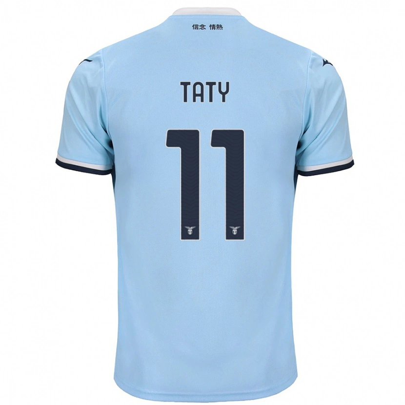Danxen Enfant Maillot Taty Castellanos #11 Bleu Tenues Domicile 2024/25 T-Shirt