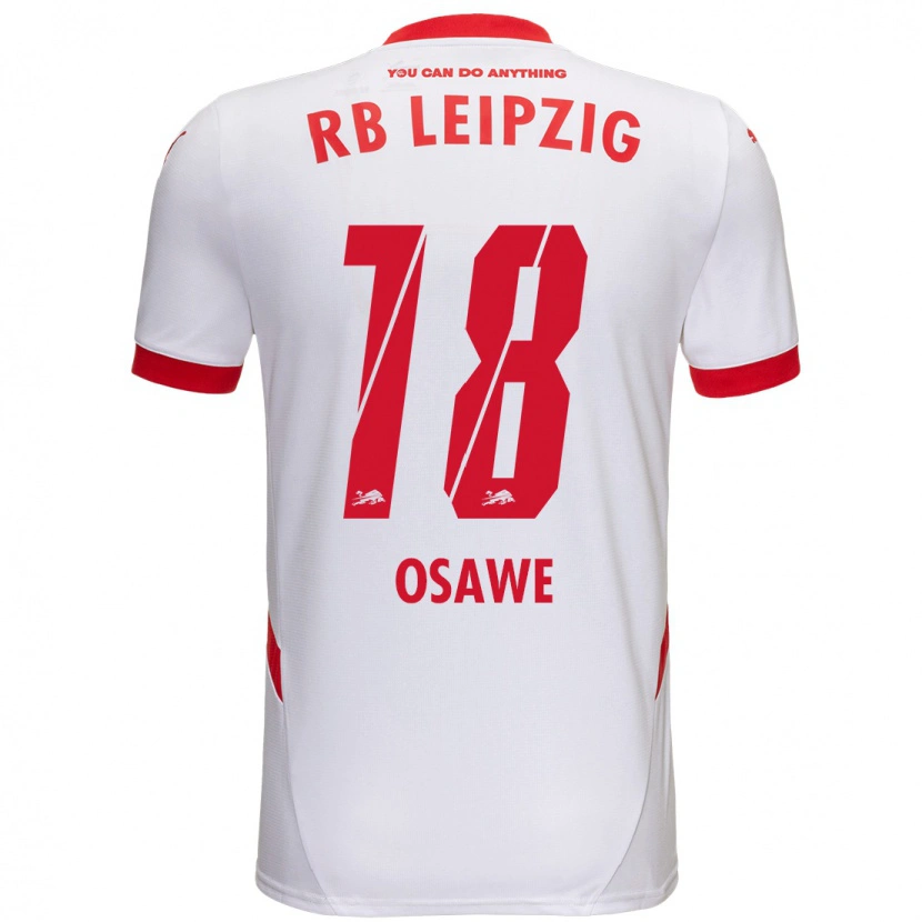 Danxen Homme Maillot Winners Osawe #18 Blanc Rouge Tenues Domicile 2024/25 T-Shirt