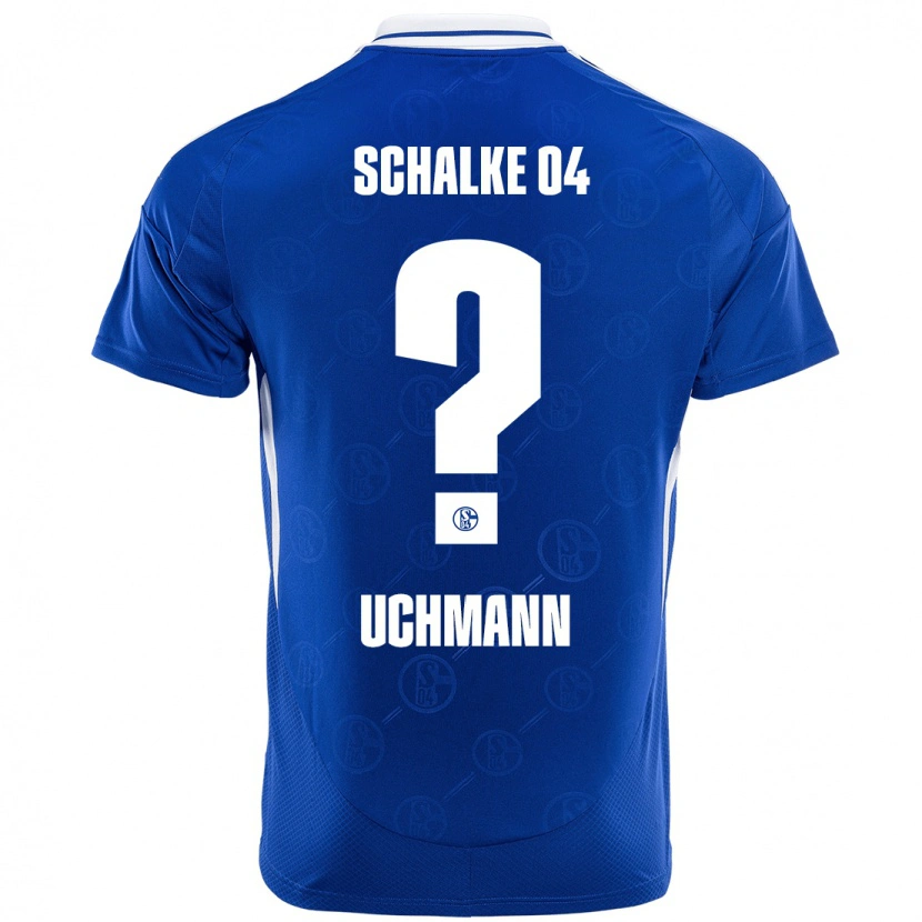 Danxen Homme Maillot Ty Uchmann #0 Bleu Royal Tenues Domicile 2024/25 T-Shirt