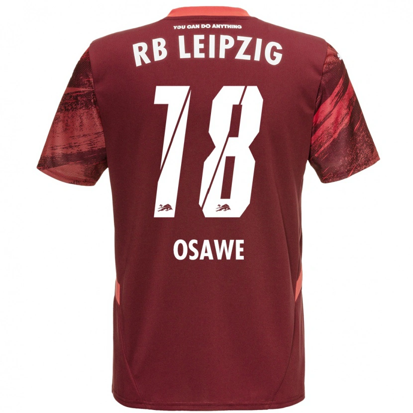 Danxen Homme Maillot Winners Osawe #18 Bordeaux Tenues Extérieur 2024/25 T-Shirt