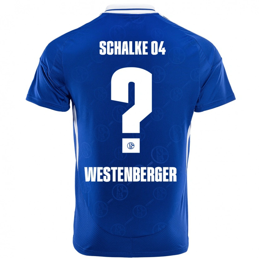 Danxen Femme Maillot Noel Westenberger #0 Bleu Royal Tenues Domicile 2024/25 T-Shirt