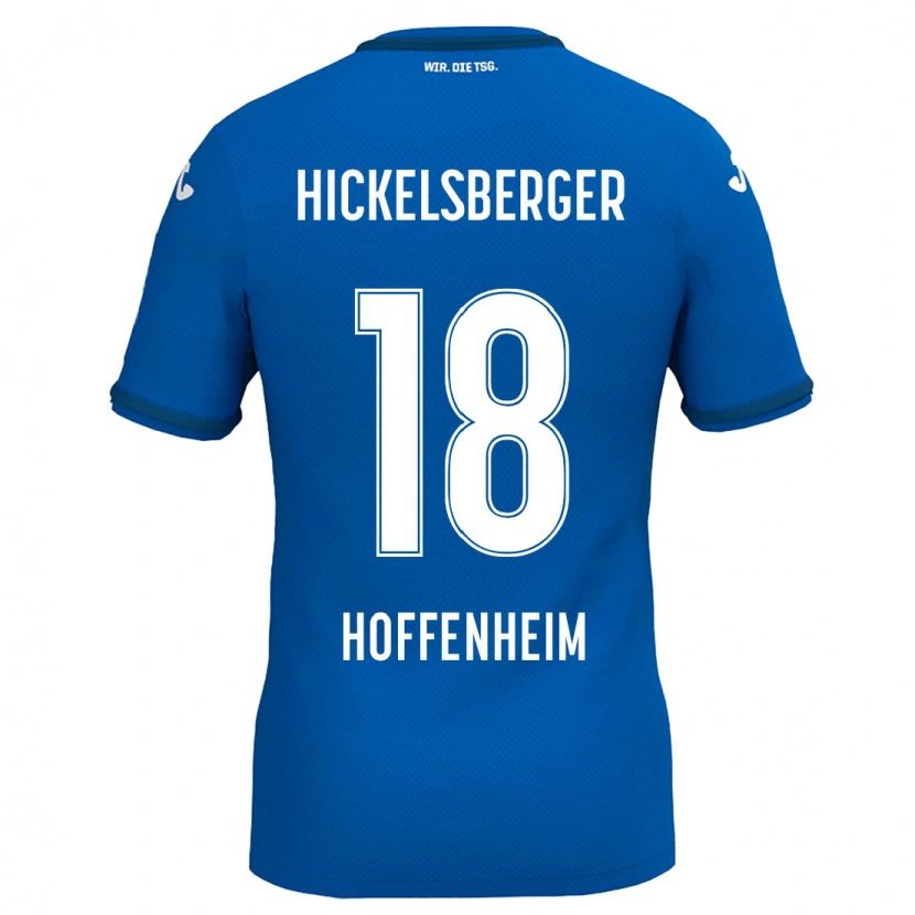 Danxen Femme Maillot Julia Hickelsberger #18 Bleu Royal Tenues Domicile 2024/25 T-Shirt