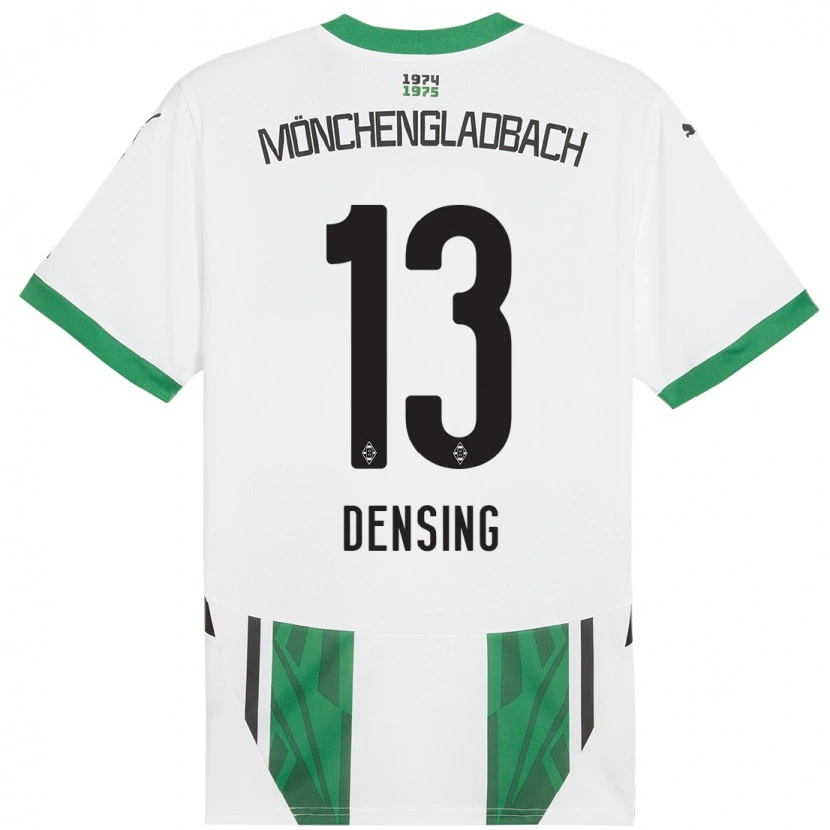Danxen Femme Maillot Kyra Densing #13 Blanc Vert Tenues Domicile 2024/25 T-Shirt