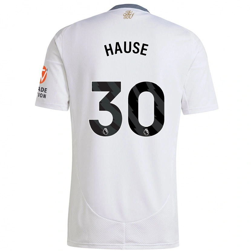 Danxen Femme Maillot Kortney Hause #30 Blanc Tenues Extérieur 2024/25 T-Shirt