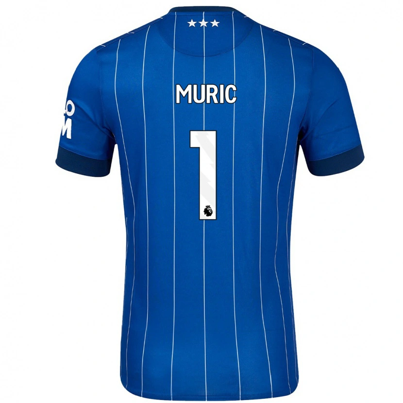 Danxen Enfant Maillot Arijanet Muric #1 Bleu Marine Tenues Domicile 2024/25 T-Shirt