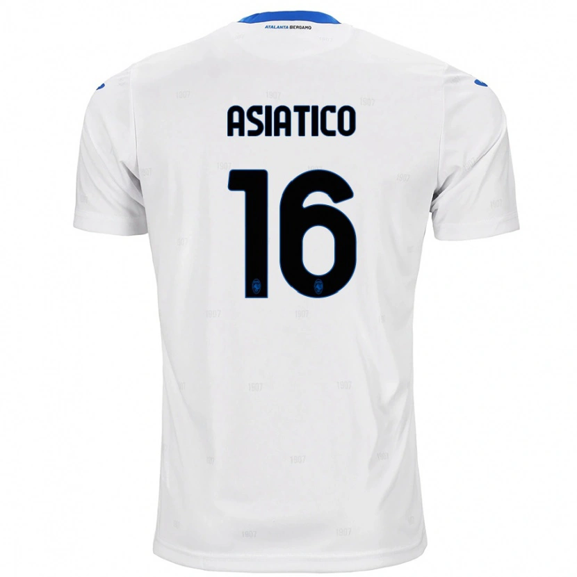 Danxen Homme Maillot Pietro Asiatico #16 Blanc Tenues Extérieur 2024/25 T-Shirt