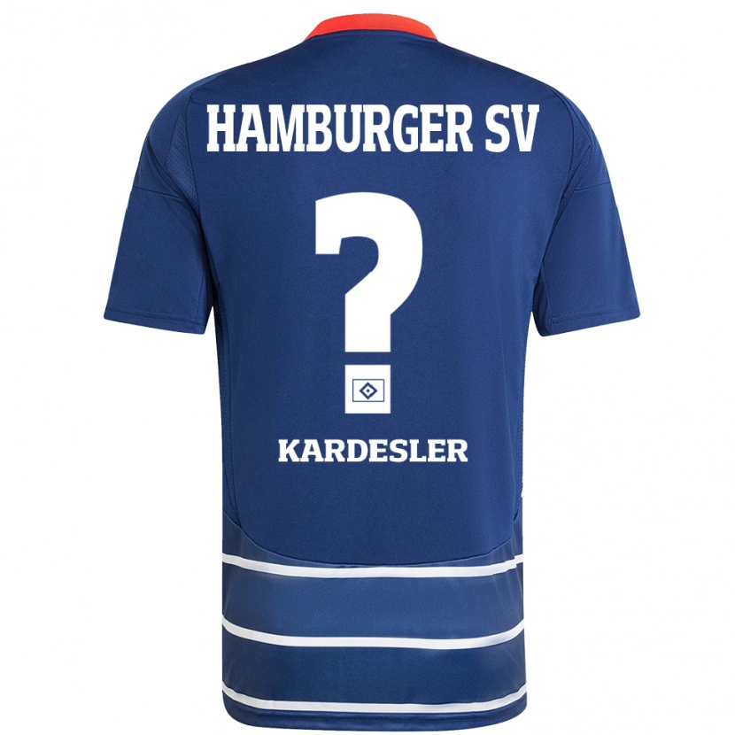 Danxen Homme Maillot Vildan Kardeşler #0 Bleu Foncé Tenues Extérieur 2024/25 T-Shirt