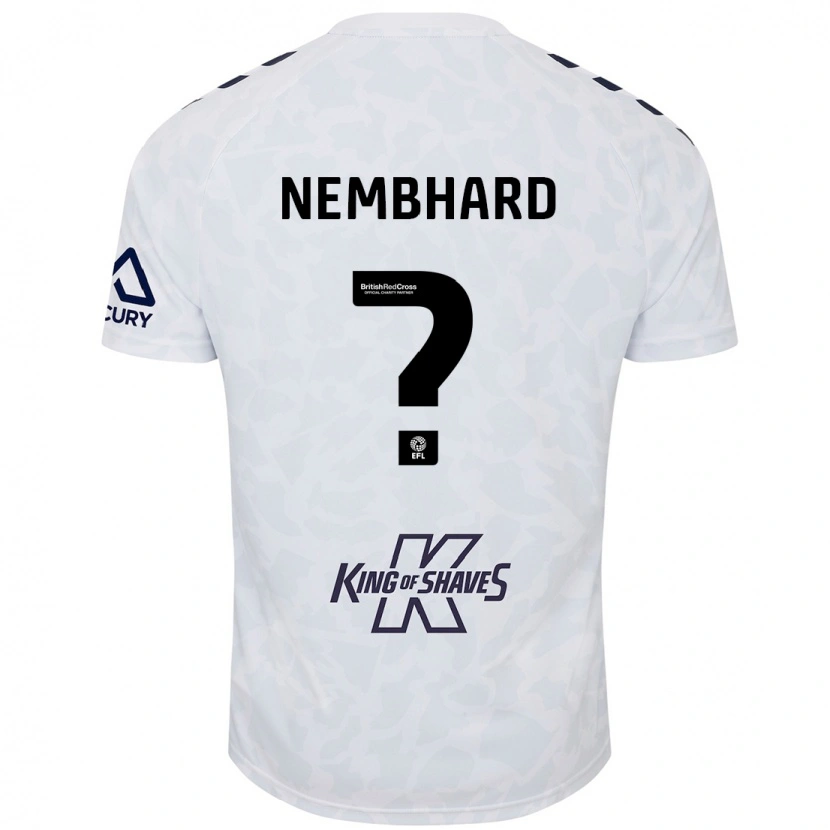 Danxen Homme Maillot Kesiah Nembhard #0 Blanc Tenues Extérieur 2024/25 T-Shirt