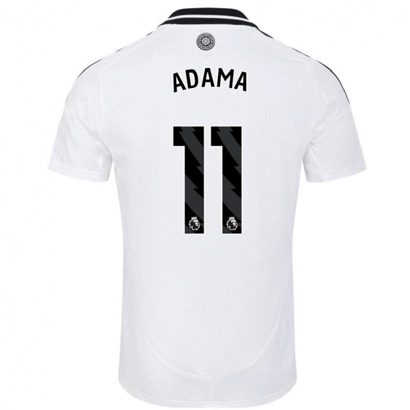 Danxen Enfant Maillot Adama Traoré #11 Blanc Tenues Domicile 2024/25 T-Shirt