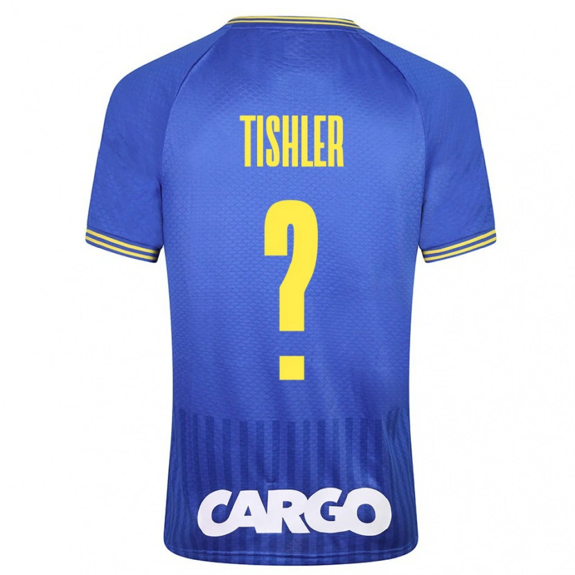Danxen Enfant Maillot Daniel Tishler #0 Blanc Tenues Extérieur 2024/25 T-Shirt