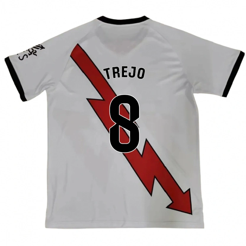 Danxen Enfant Maillot Óscar Trejo #8 Rouge Tenues Extérieur 2024/25 T-Shirt