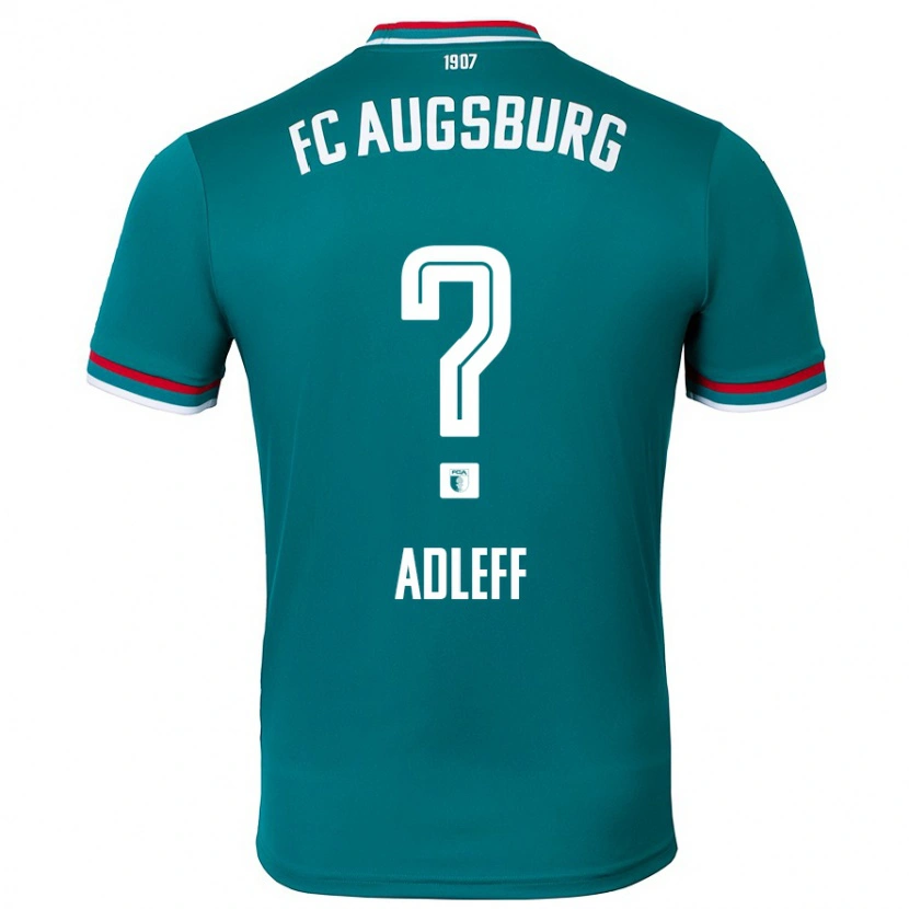 Danxen Enfant Maillot Milo Adleff #0 Vert Foncé Tenues Extérieur 2024/25 T-Shirt