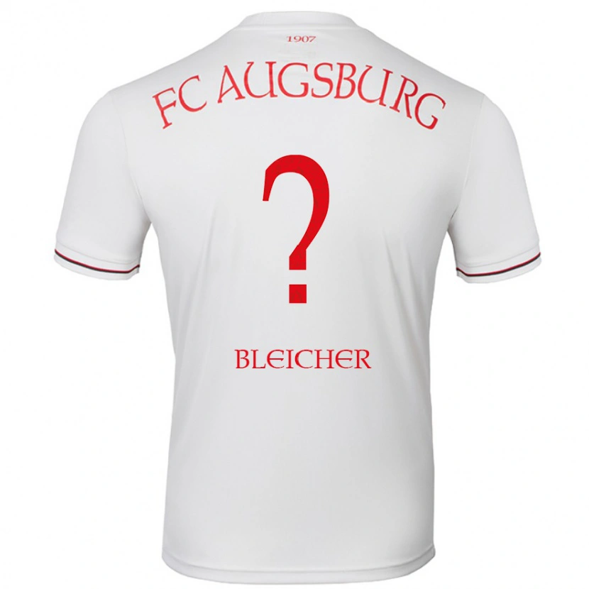 Danxen Homme Maillot Franz Bleicher #0 Blanc Tenues Domicile 2024/25 T-Shirt