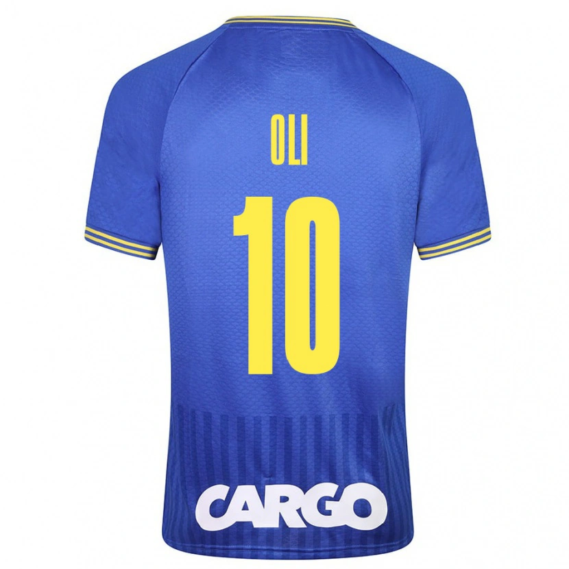 Danxen Homme Maillot Ido Oli #10 Blanc Tenues Extérieur 2024/25 T-Shirt