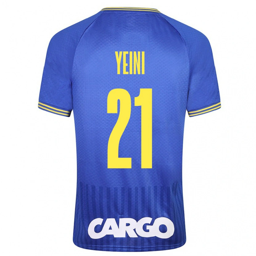 Danxen Homme Maillot Sheran Yeini #21 Blanc Tenues Extérieur 2024/25 T-Shirt