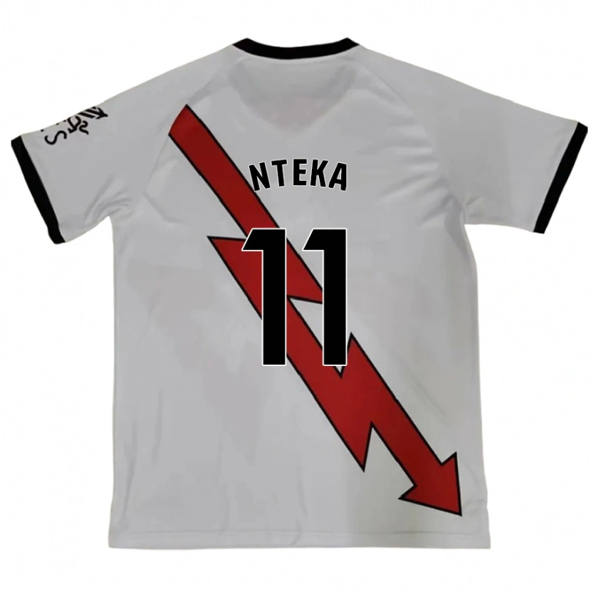 Danxen Homme Maillot Randy Nteka #11 Rouge Tenues Extérieur 2024/25 T-Shirt