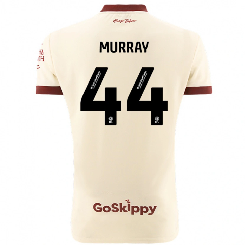 Danxen Femme Maillot Satara Murray #44 Blanc Crème Tenues Extérieur 2024/25 T-Shirt