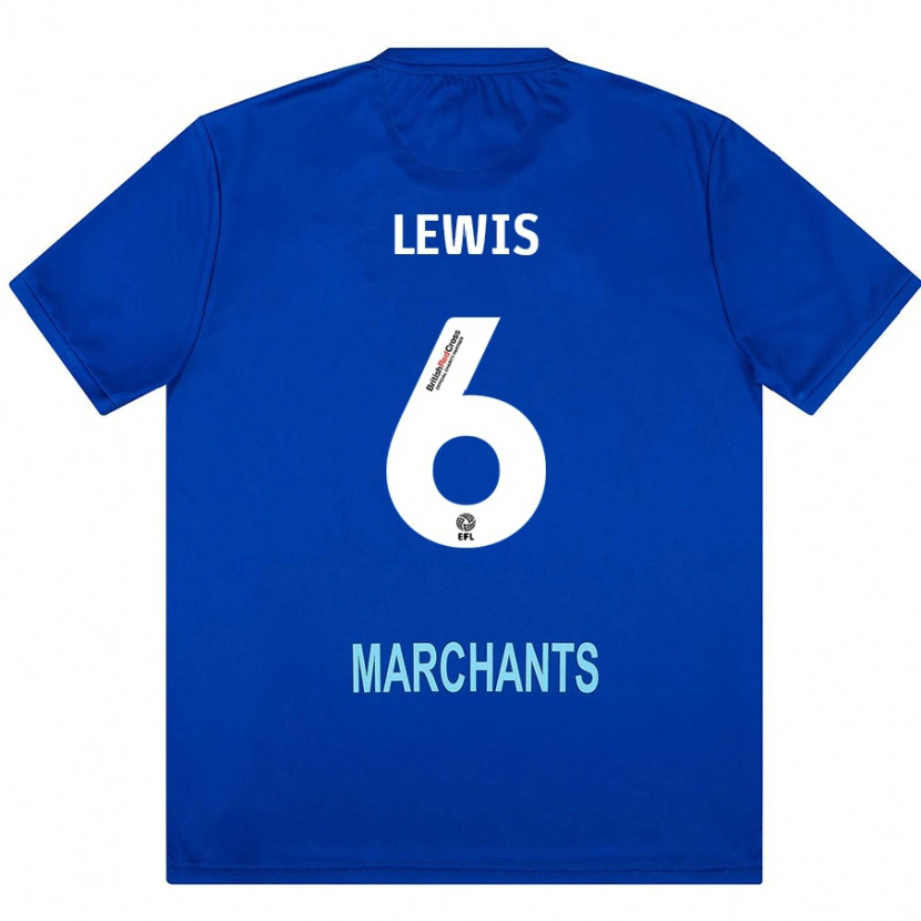 Danxen Enfant Maillot Megan Lewis #6 Vert Tenues Extérieur 2024/25 T-Shirt
