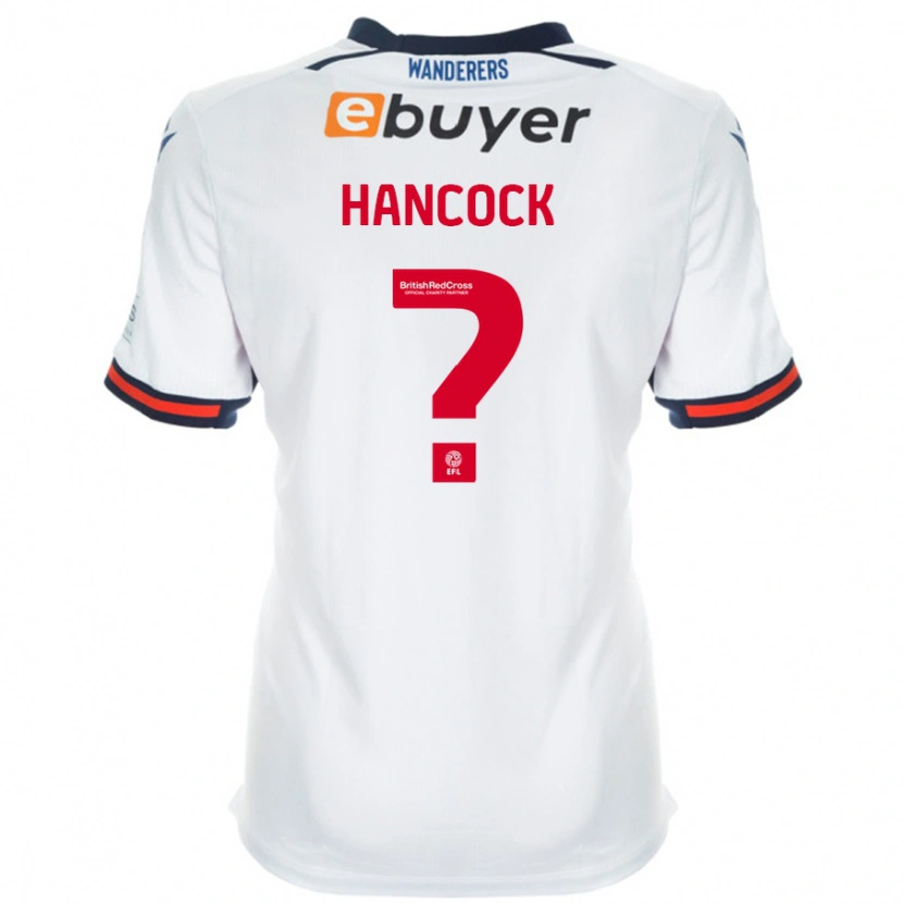 Danxen Homme Maillot Leah Hancock #0 Blanc Tenues Domicile 2024/25 T-Shirt