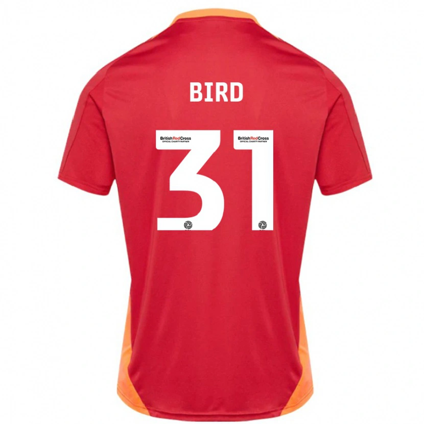 Danxen Homme Maillot Jay Bird #31 Bleu Blanc Cassé Tenues Extérieur 2024/25 T-Shirt
