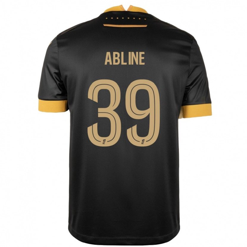 Danxen Homme Maillot Matthis Abline #39 Noir Marron Tenues Extérieur 2024/25 T-Shirt