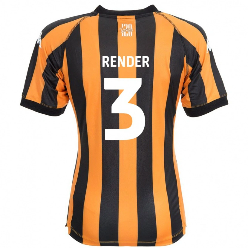 Danxen Femme Maillot Meg Render #3 Noir Ambre Tenues Domicile 2024/25 T-Shirt