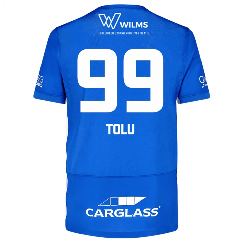 Danxen Femme Maillot Tolu Arokodare #99 Bleu Tenues Domicile 2024/25 T-Shirt