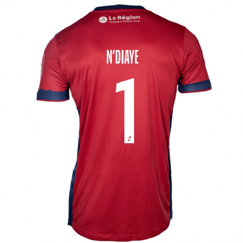 Danxen Femme Maillot Massamba N'diaye #1 Bordeaux Clair Tenues Domicile 2024/25 T-Shirt
