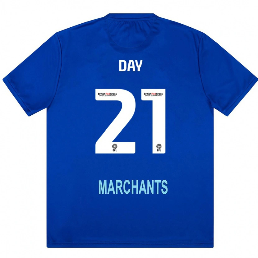 Danxen Femme Maillot Joe Day #21 Vert Tenues Extérieur 2024/25 T-Shirt