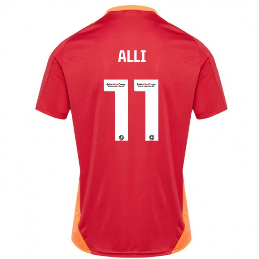 Danxen Femme Maillot Millenic Alli #11 Bleu Blanc Cassé Tenues Extérieur 2024/25 T-Shirt