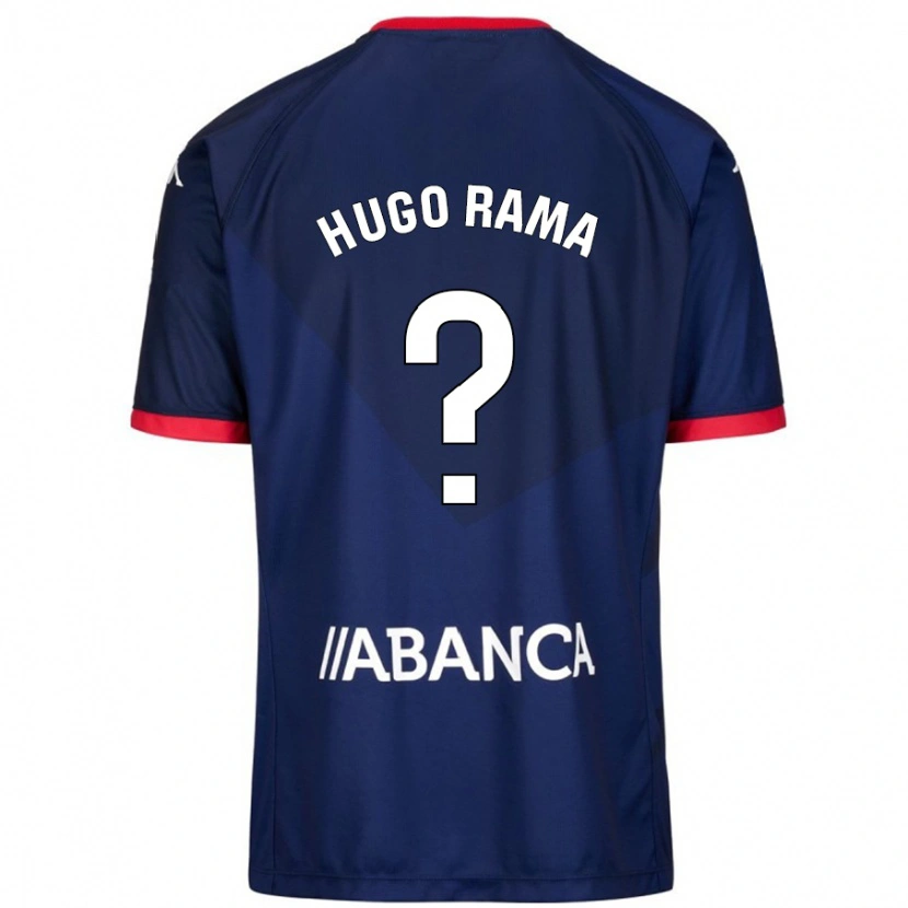 Danxen Femme Maillot Hugo Rama #22 Bleu Marine Tenues Extérieur 2024/25 T-Shirt