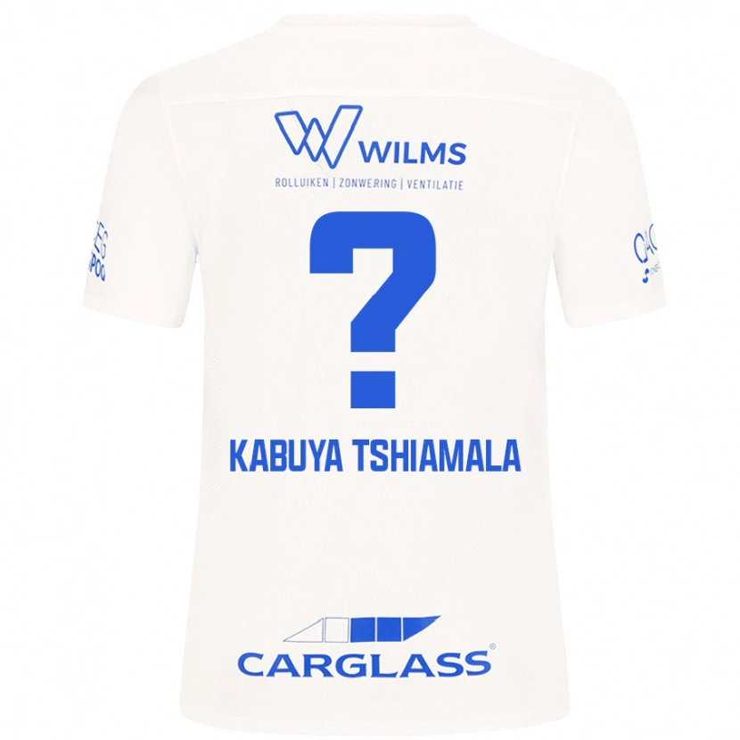 Danxen Femme Maillot Lino Kabuya Tshiamala #0 Blanc Tenues Extérieur 2024/25 T-Shirt